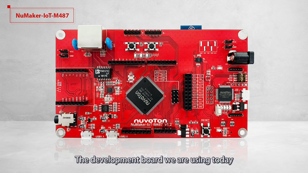 NuMaker-IoT-M487 (1) Get Started with Mbed OS